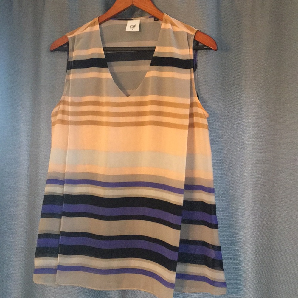 CAbi light and flowy blouse.